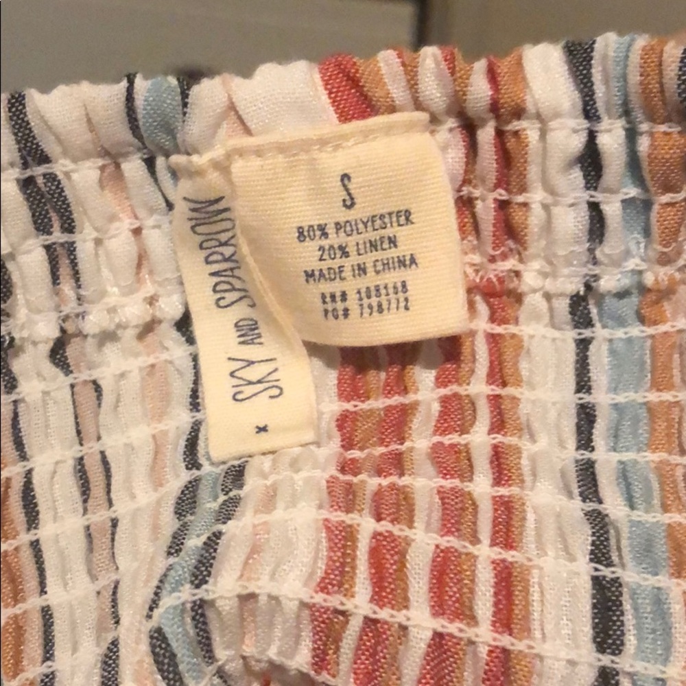 Sky and Sparrow adorable striped jumper/romper ๐ - Picture 7 of 7